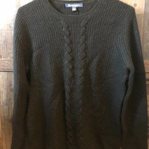 100% Cashmere Brooks Brothers Cable Knit Sweater